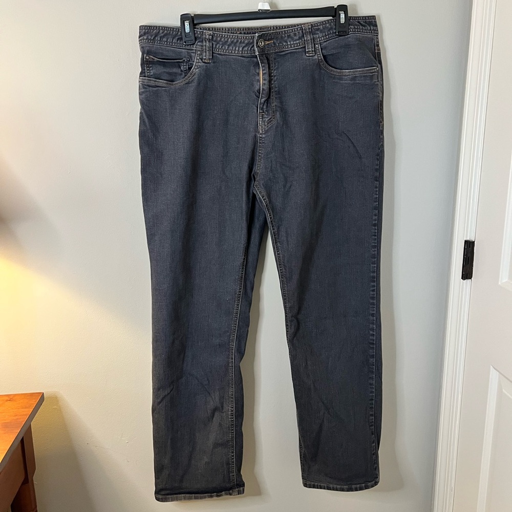 Prana Men’s Black Jeans W40 L32 slim fit